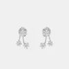 Buttercup Round Diamond Ear Jacket Earrings