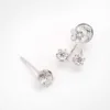 Buttercup Round Diamond Ear Jacket Earrings