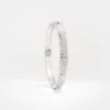 Elara Round Diamond Bold Bangle