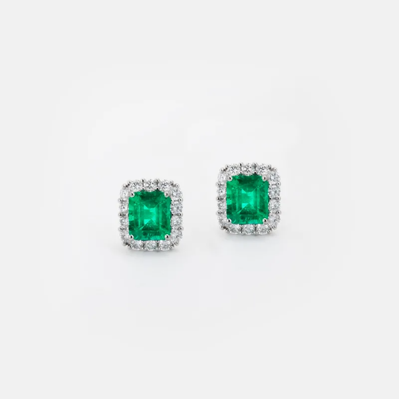 vespera-octogan-emerald-halo-diamond-stud-earrings-EA0000673-38_1 Vespera Octogan Emerald Halo Diamond Stud Earrings
