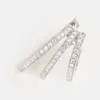 Dante Trio White Gold Diamond Earrings