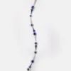 Elara Oval Round Shaped Sapphire Diamond Bracelet