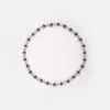 Vespera Oval Shaped Sapphire Diamond Necklace