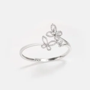 Zinnia Trio Round Diamond Bangle