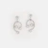 Amara Round Diamond Dangling Earrings