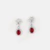 Amara Ruby Dangling Earrings