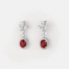 Amara Ruby Dangling Earrings