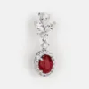 Amara Ruby Dangling Earrings