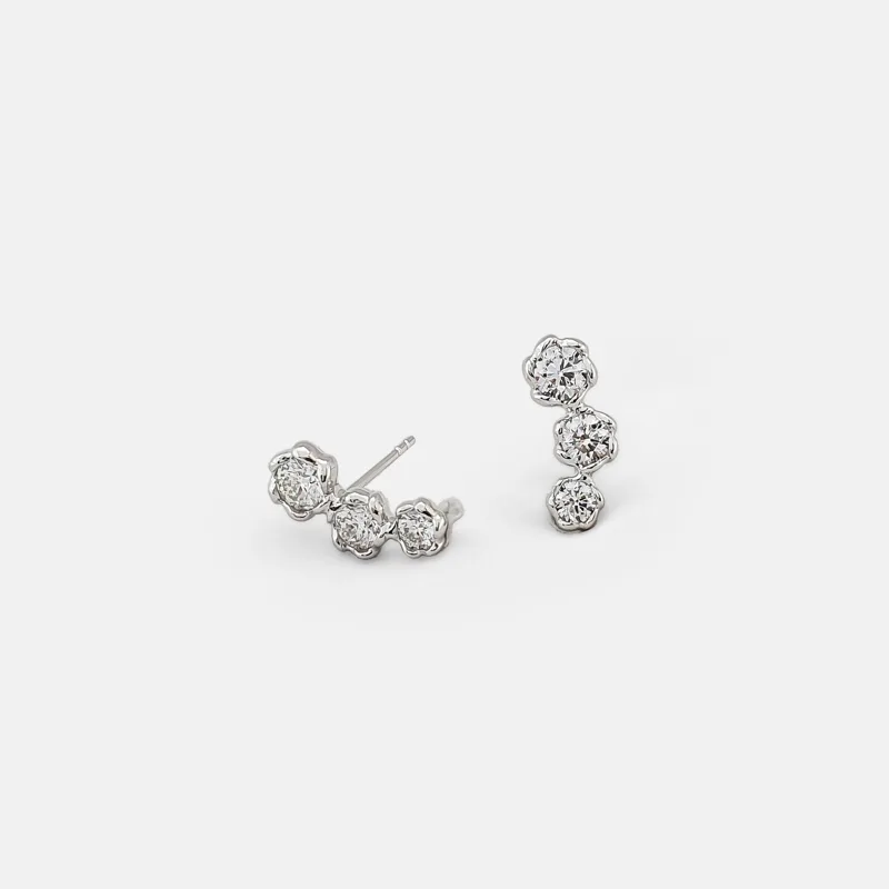 Buttercup Trio Earring Studs