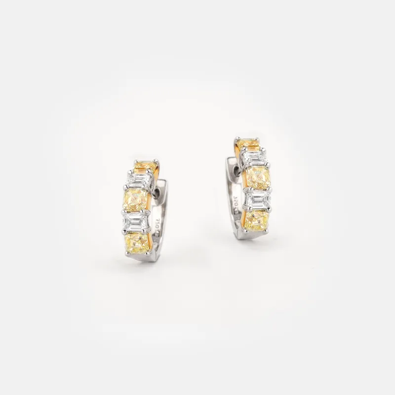 dante-fancy-yellow-emerald-cut-diamond-diamond-earrings-ea0000040-96-1 Dante Fancy Yellow Emerald Cut Diamond Diamond Earrings