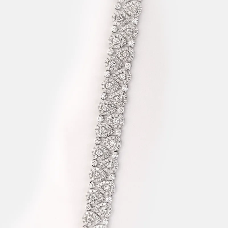 Elara Round Diamond Bold Bracelet