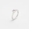 Lazare Solitaire Twisted Band Diamond Ring