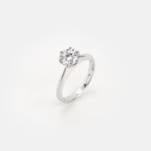 Solitare Aary Premium Round Diamond Ring