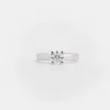 Solitare Aary Premium Round Diamond Four Prong Ring