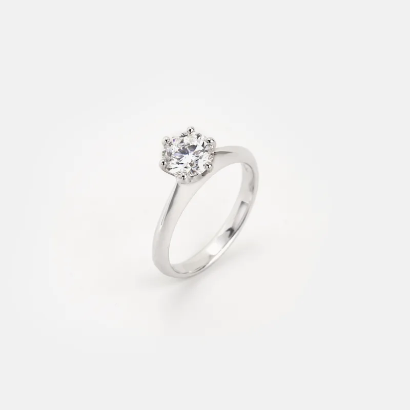 Solitare Aary Premium Round Diamond Ring ri0000679-78-1 Solitare Aary Premium Round Diamond Ring