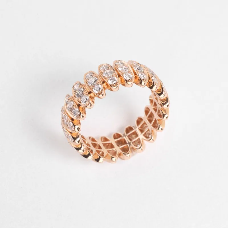 Thalia Rose Gold Diamond Ring