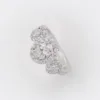 Vespera Oval Shaped Cluster Diamond Ring