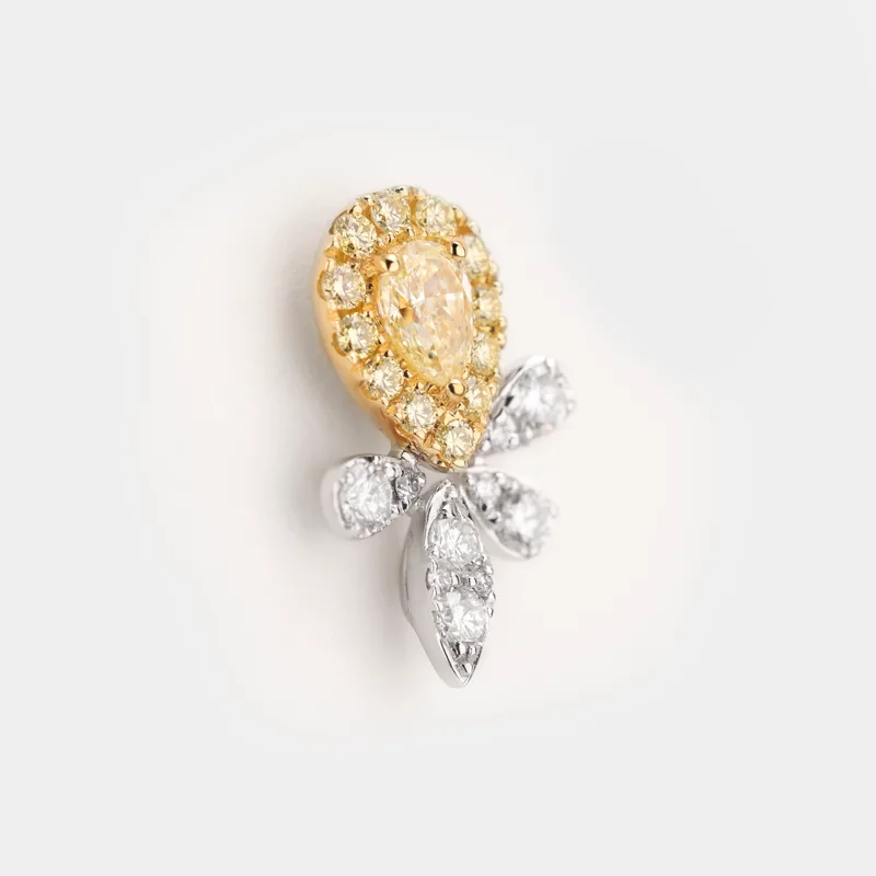 vespera-pear-shaped-fancy-yellow-diamond-earrings-ea0000764-97-2 Vespera Pear Shaped Fancy Yellow Diamond Earrings