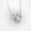 Vespera Round Diamond Necklace
