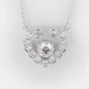 Vespera Round Diamond Necklace