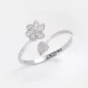 Zinnia Marquise Cut Diamond Pear Shaped Diamond Bangle