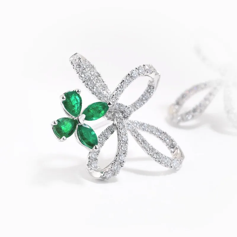 irisa-pear-shaped-emerald-diamond-earrings-ea0000745-2-2-jpg Irisa Pear Shaped Emerald Diamond Earrings