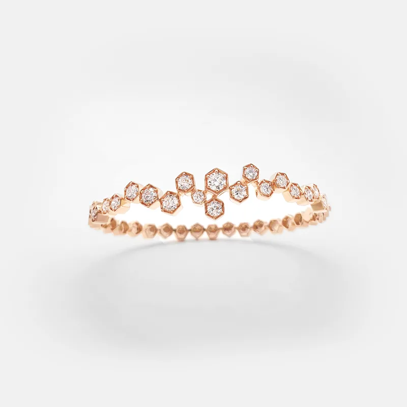 Luna Cluster Bangle