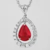 PE0000637 9_3 Vespera Pear Shaped Ruby Diamond Pendant