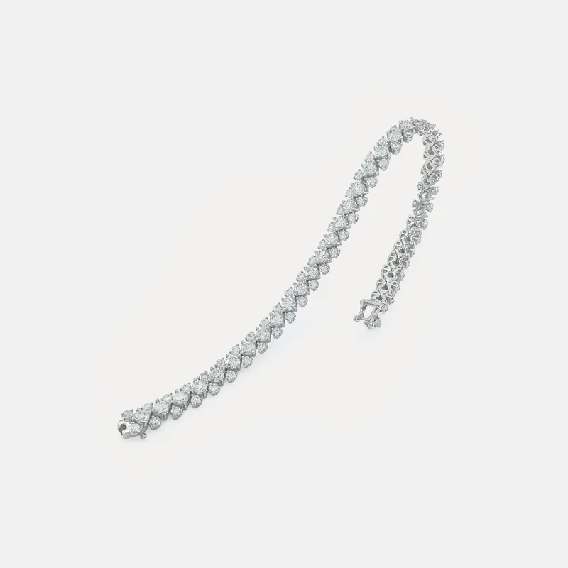 Elara Round Diamond Bracelet