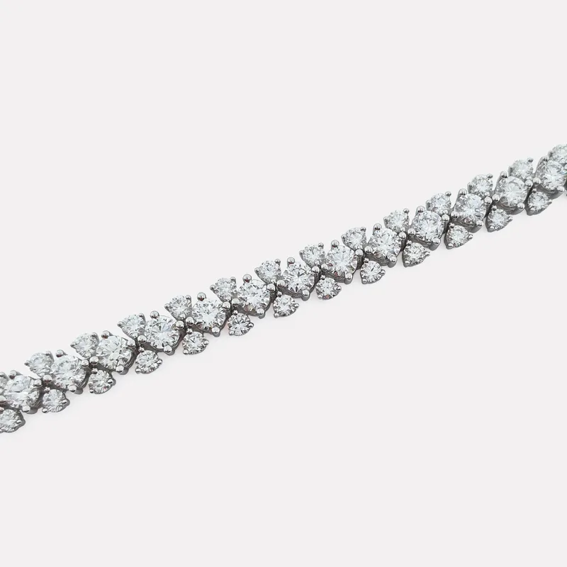 Elara Round Diamond Bracelet