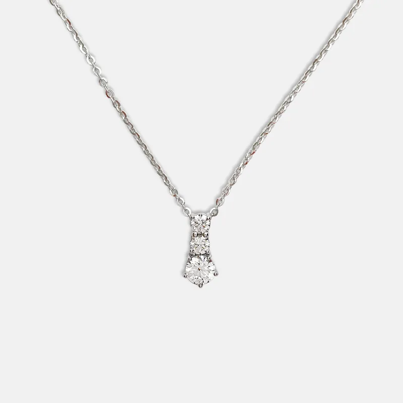 Vespera Trio Diamond Pendant