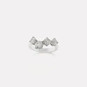 Vespera Round Diamond Ring