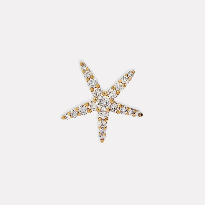 Thalia Starfish Diamond Earrings