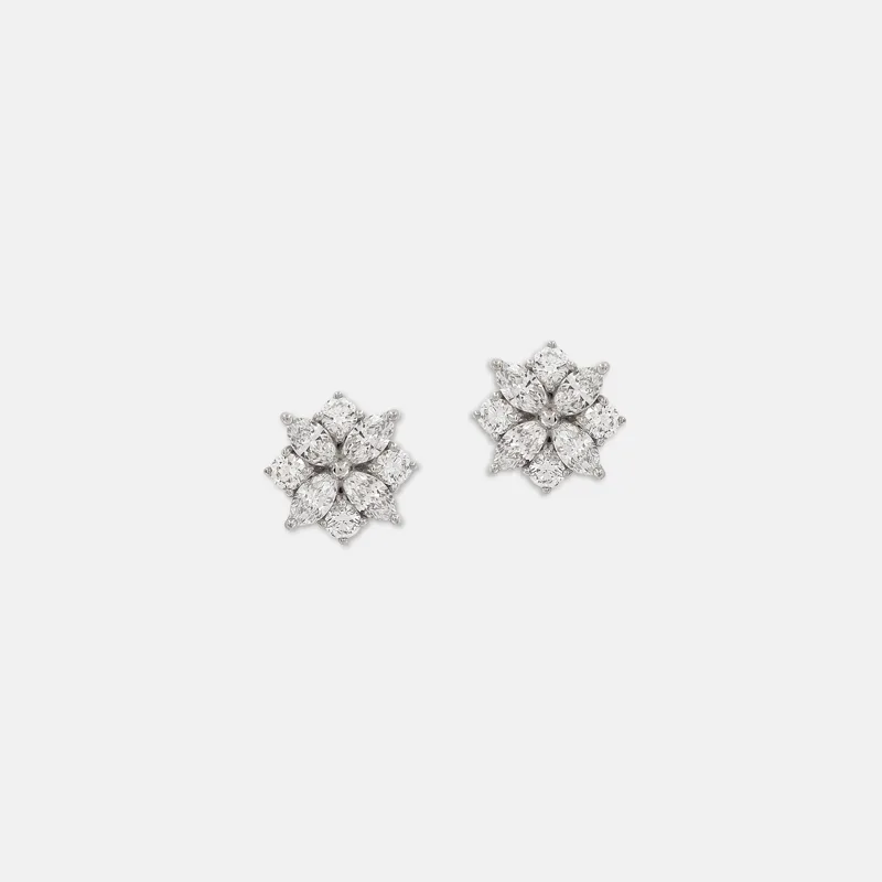 Vespera Fancy Shaped Stud Earrings