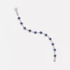 Vespera Sapphire Round Diamond Bracelet