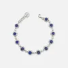 Vespera Sapphire Round Diamond Bracelet