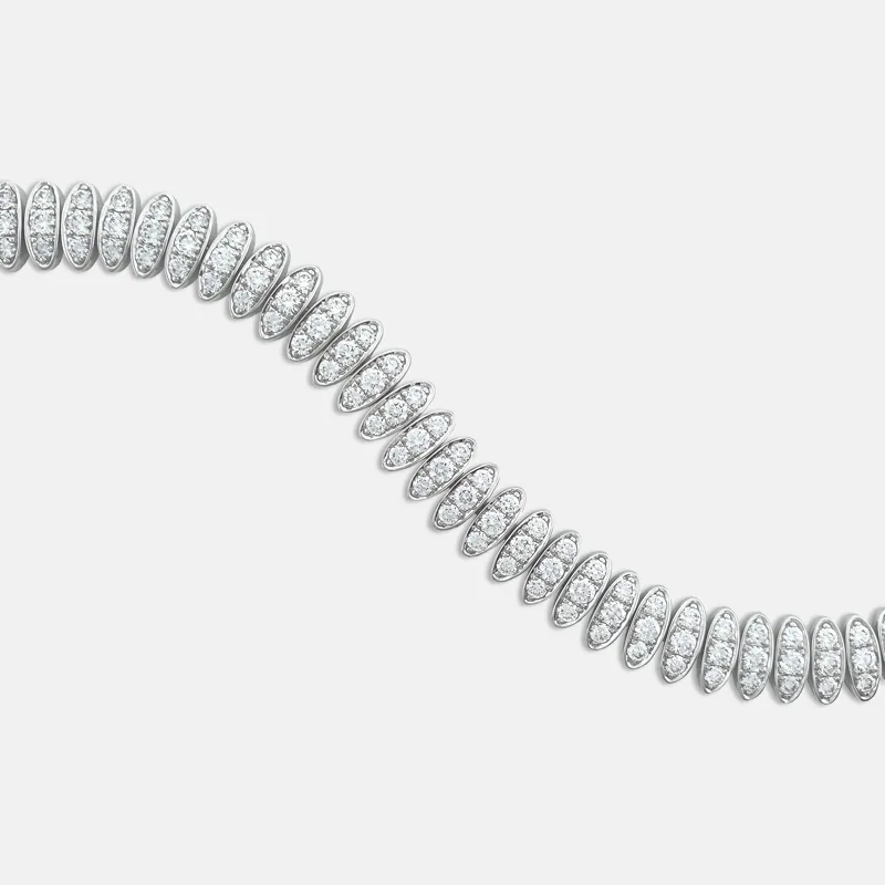 Thalia Round Diamond Bracelet