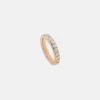 Vespera Diamond Pave Rose Gold Ring