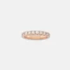 Vespera Diamond Pave Rose Gold Ring