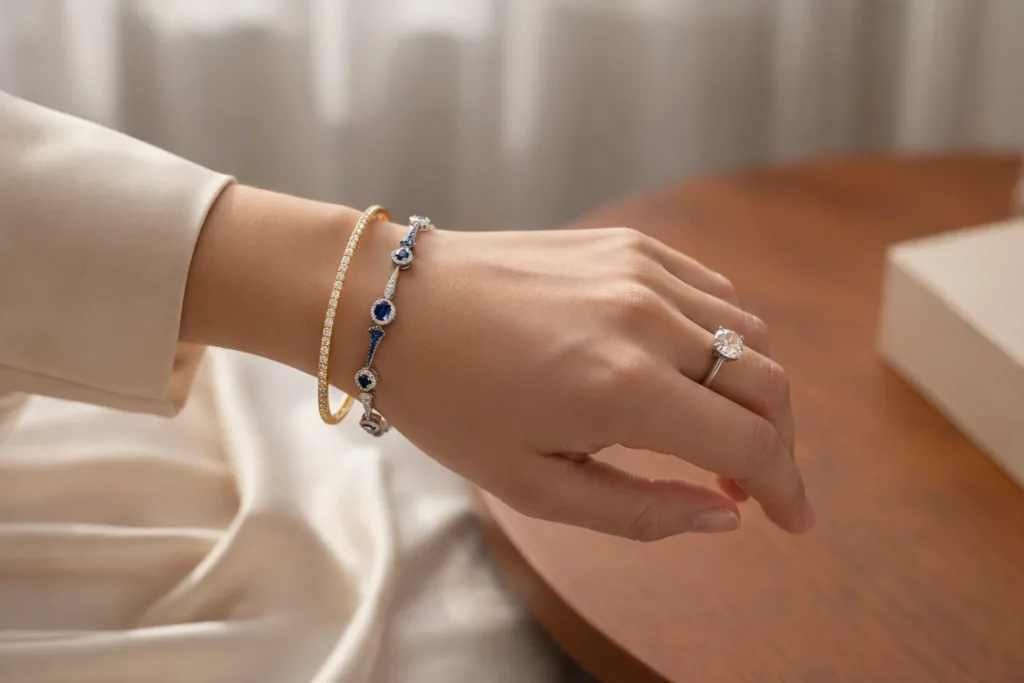 how to match bangles with bracelets