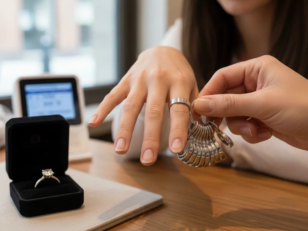 ring size guide in Singapore