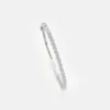 Elara Round Diamond Half Bangle
