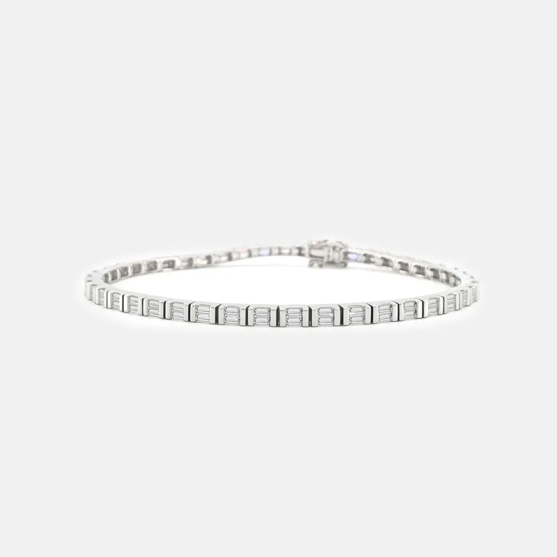Elara Tapered Diamond Bracelet