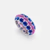 Thalia Pink Sapphire and Blue Sapphire Ring