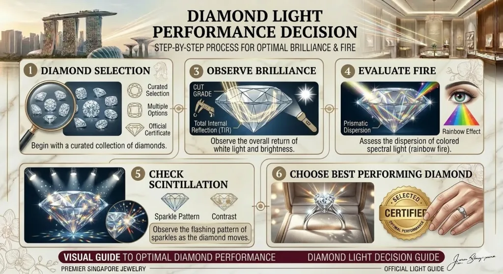 Diamond light performance explained