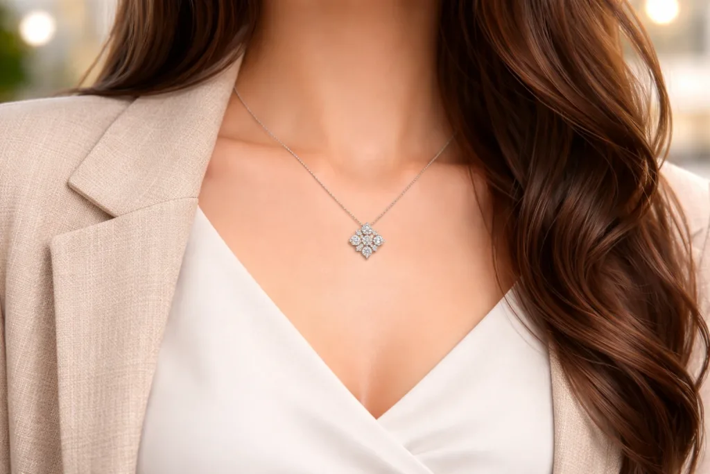 diamond necklaces for women