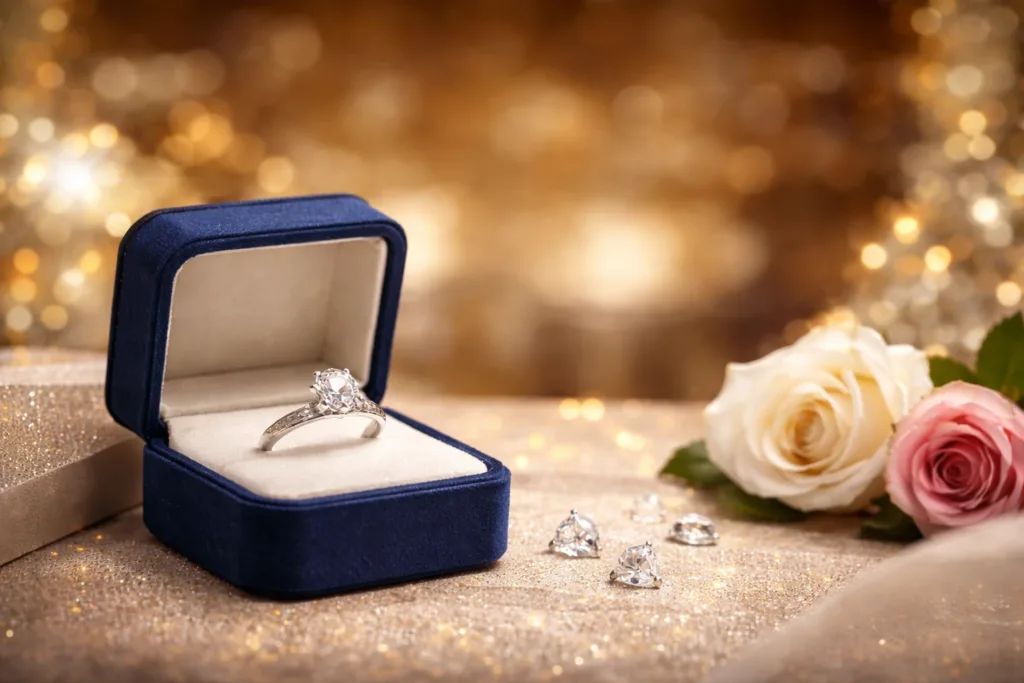 difference between engagement ring and wedding band