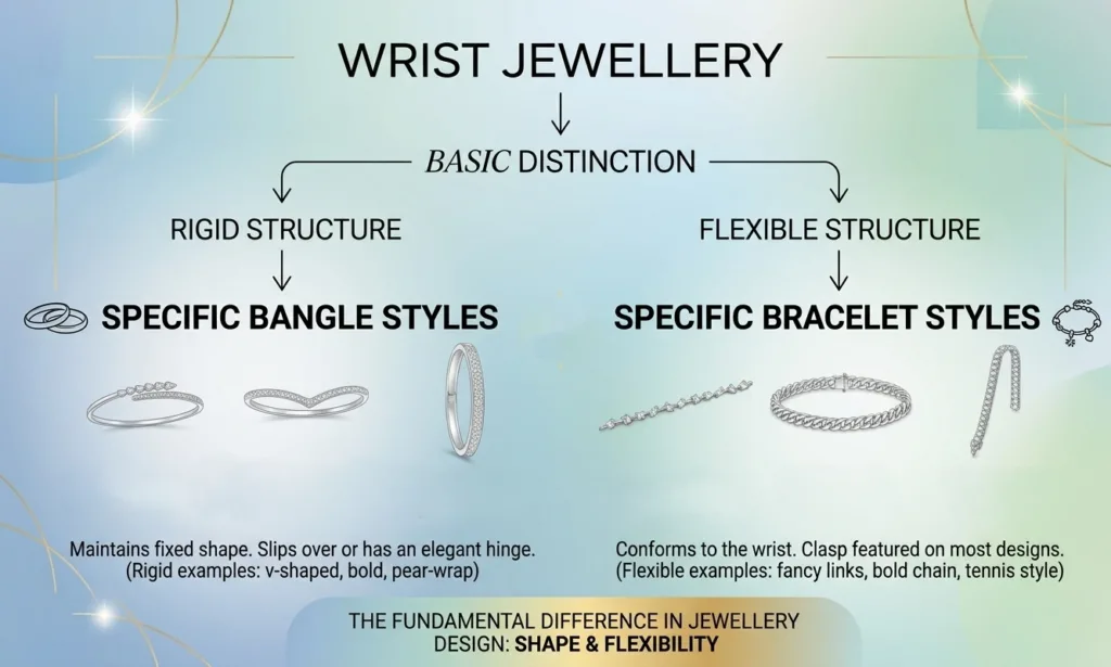 bangle and bracelet differences