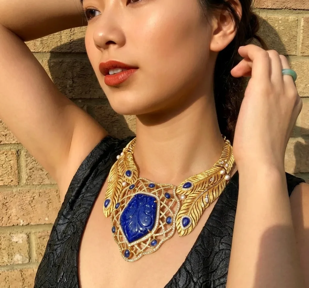 styling diamond necklaces for casual wear