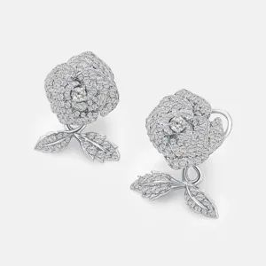 Thalia Rosa Diamond Earrings